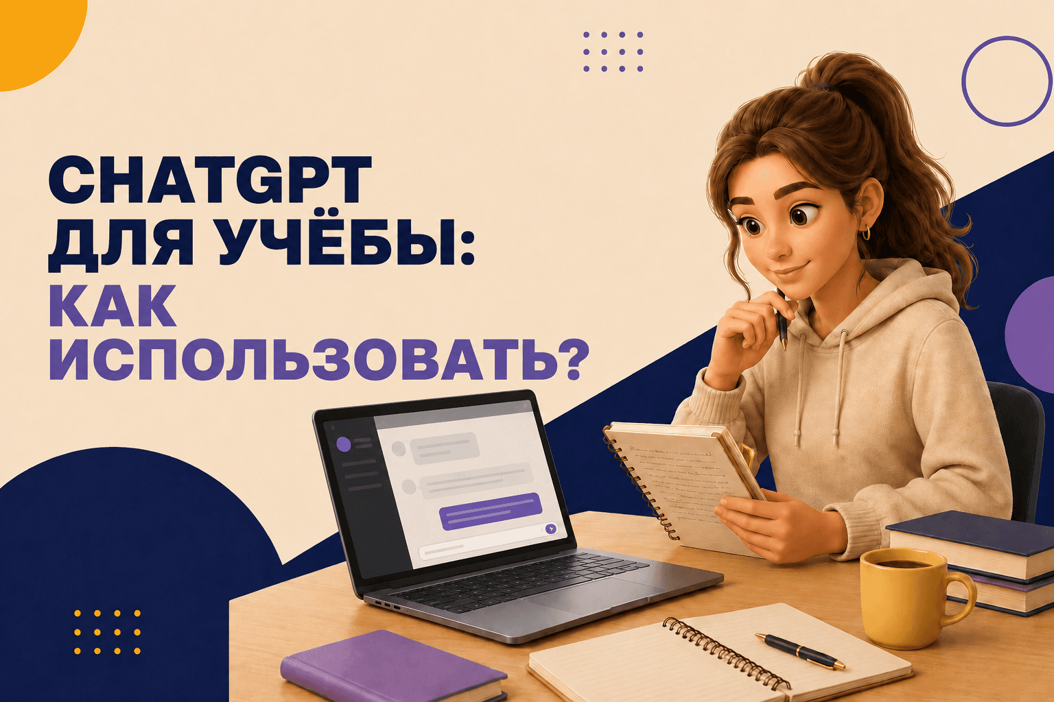 Как использовать ChatGPT так, чтобы работа выглядела естественно и не вызывала вопросов преподавателя