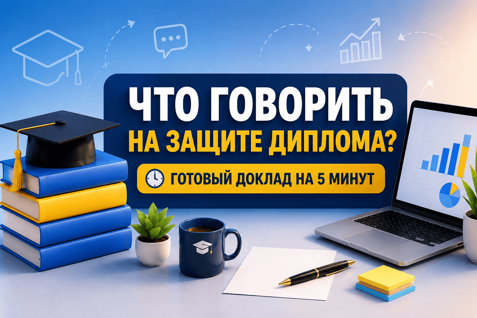 Защита диплома: пример доклада на 5 минут и структура выступления