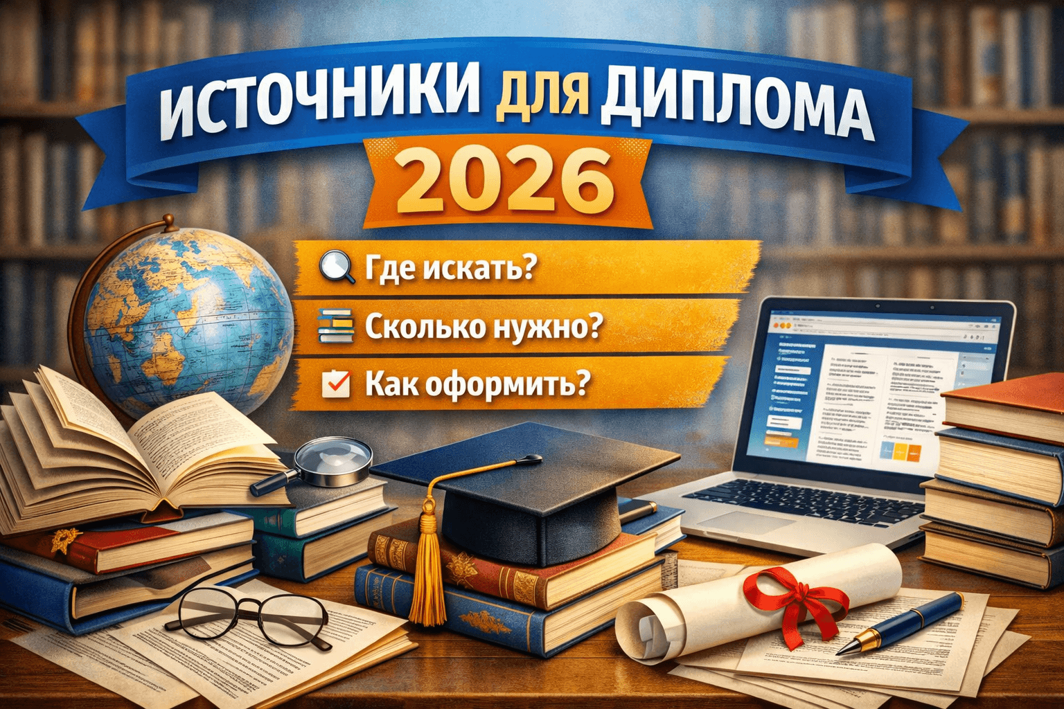 Источники для диплома для студентов 2026
